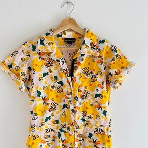 Nooworks Vittoria Floral Coveralls - M